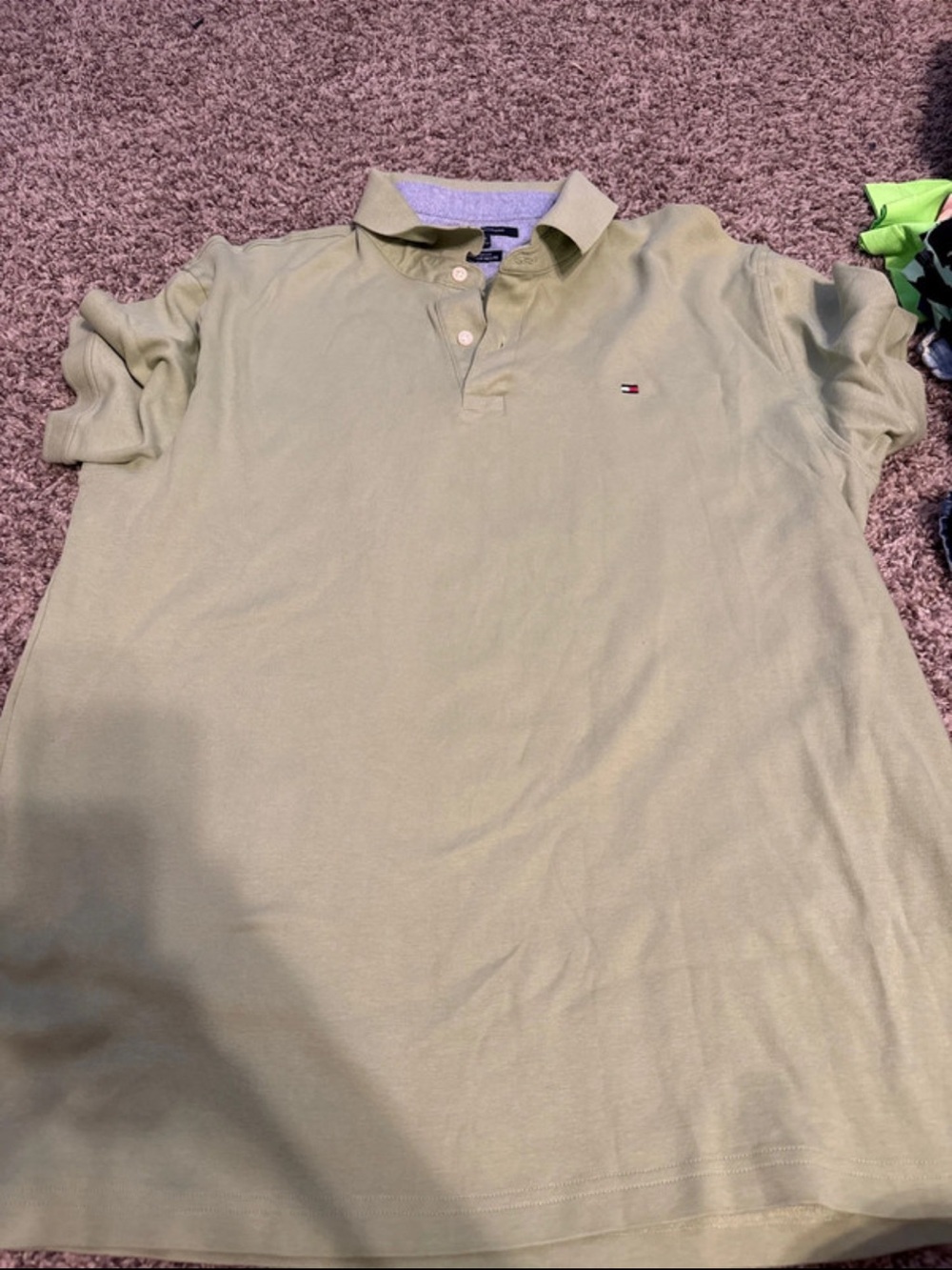 Tommy Hilfiger Light Sage Polo Shirt